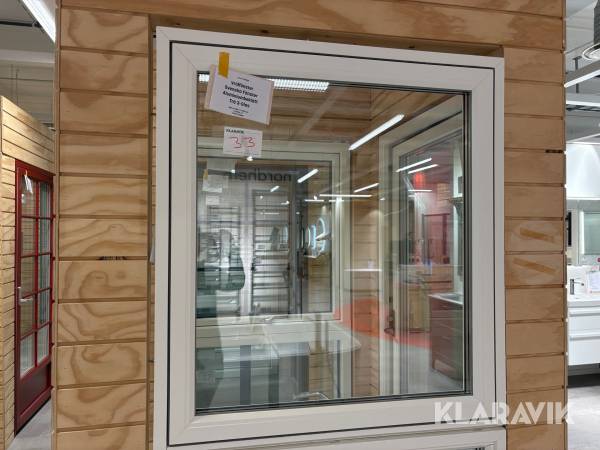 Vridfönster Svenska Fönster 3-glas Trä Aluminium beklätt