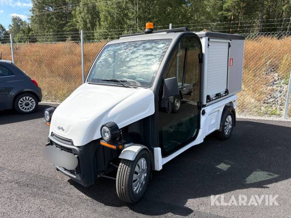El-Arbetsfordon Ligier pulse 4 L3 skåp