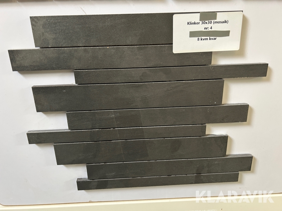 Klinker 8 kvm ( mosaik )