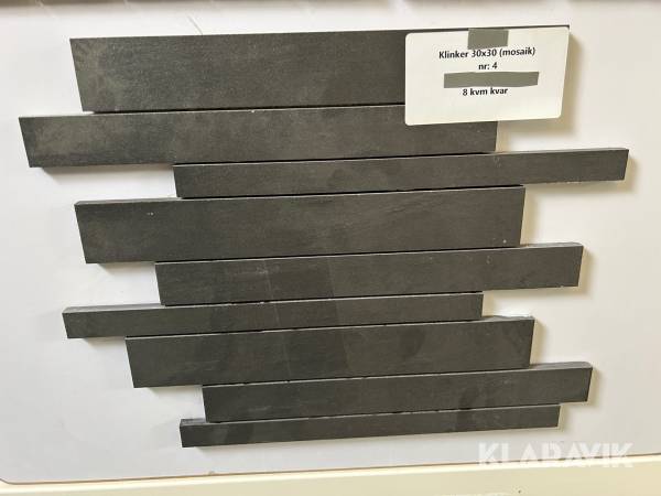 Klinker 8 kvm ( mosaik )