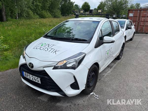 Postbil Toyota Yaris högerstyrd