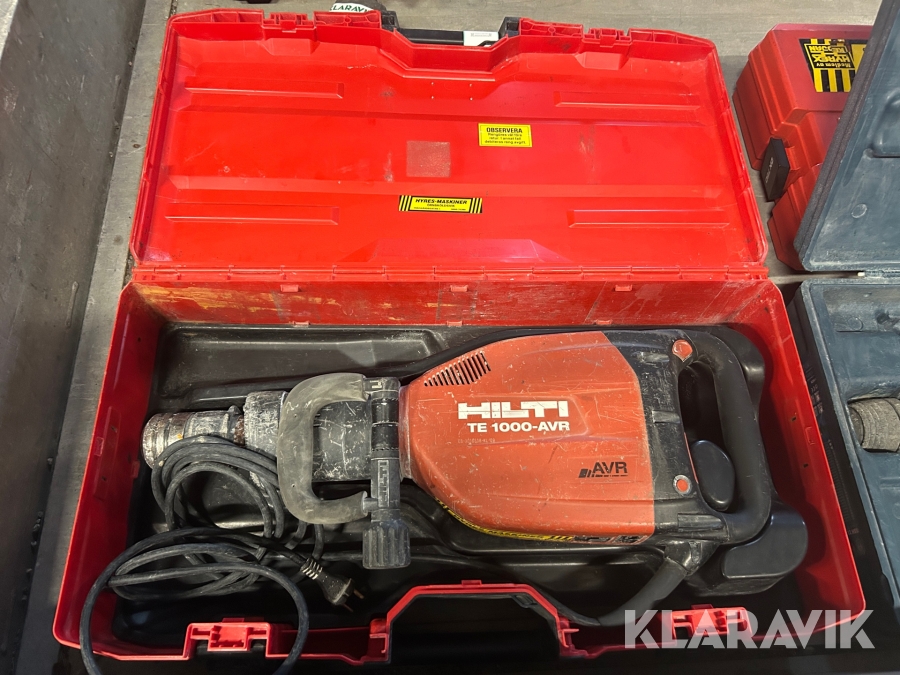 Bilningsmaskin Hilti TE 1000 AVR