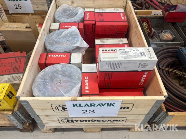 Parti med svetstråd Filarc 1,6mm PZ6111HS