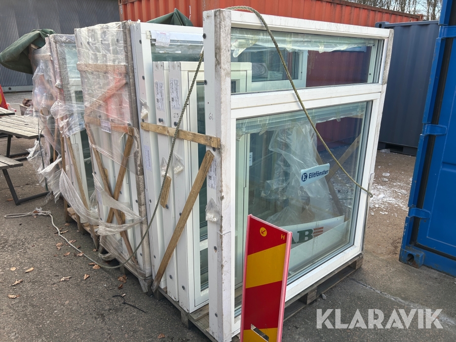 Parti med fönster Elitfönster 11 st
