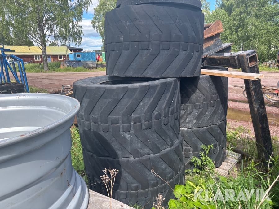 Entreprenaddäck Bandenmark 5st 315/80R22.5