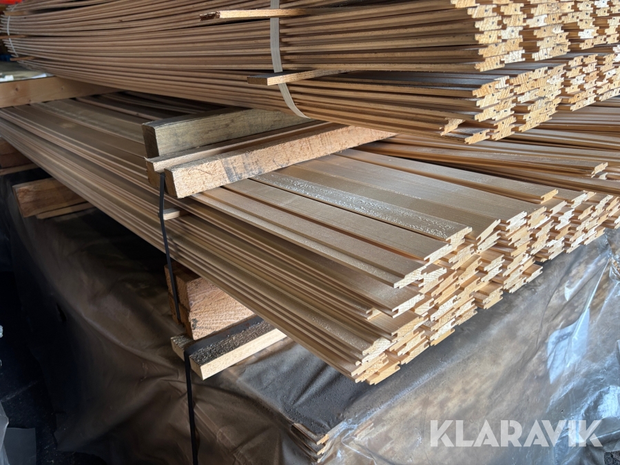 Bastupanel asp 9x42mm x 2000mm
