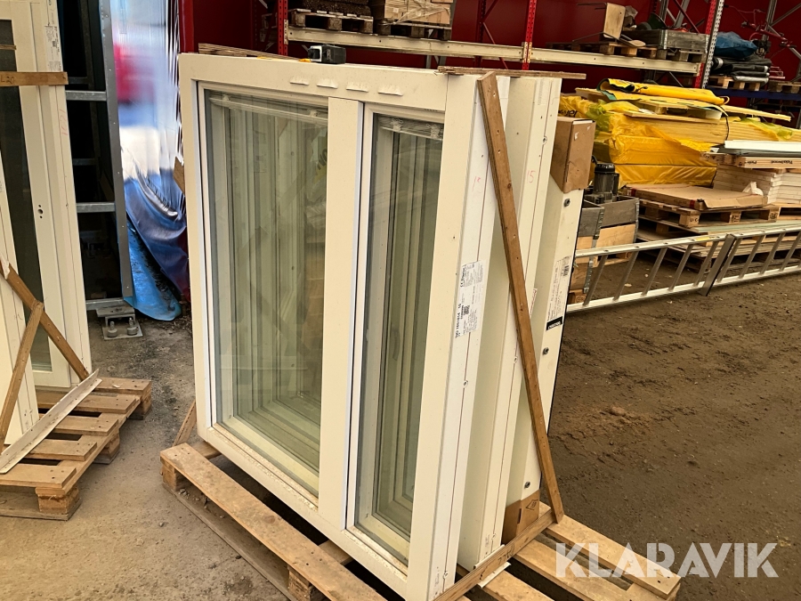 Fönster Nordan CE MNorDari 13 EN14351-1:2006+A2:2016 1180 x2480 Nya 2st
