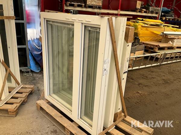 Fönster Nordan CE MNorDari 13 EN14351-1:2006+A2:2016 1180 x2480 Nya 2st