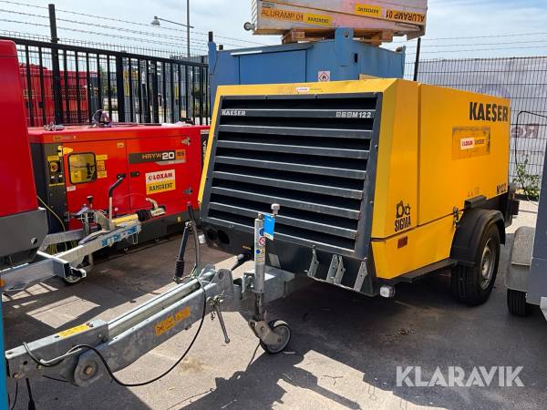 Kompressor Kaeser M122-A1 släpvagnskompressor