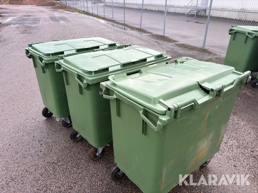 Sopkärl PWS 660l 3st