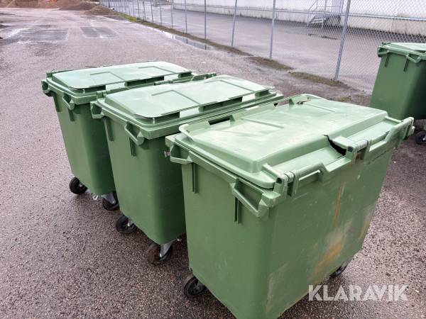 Sopkärl PWS 660l 3st