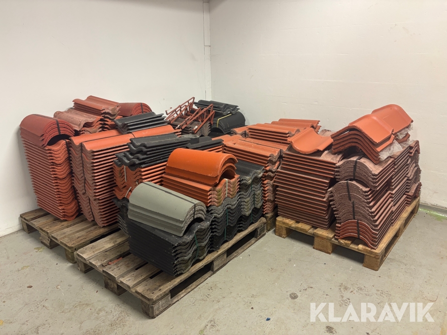 Betongpannor 5 pallar