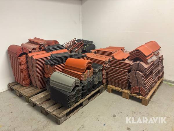 Betongpannor 5 pallar