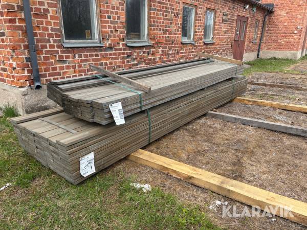 Royal Linolatrall Furu Grå 28x145mm ca580m Rillad på ovansidan ca 580m