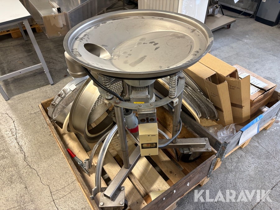 Sikt för livsmedel Cuccolini CM 110 M4 med diverse såll mm