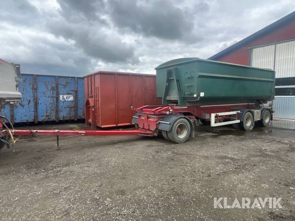 Lastväxlarsläp Kilafors med Schaktflak