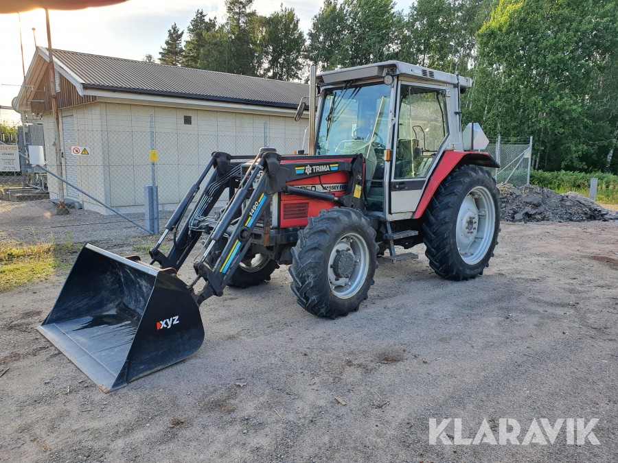 Traktor Massey Ferguson 3050 frontlastare & skopa