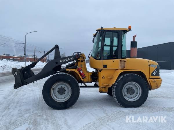 Hjullastare Volvo L45B Stora BM med redskap