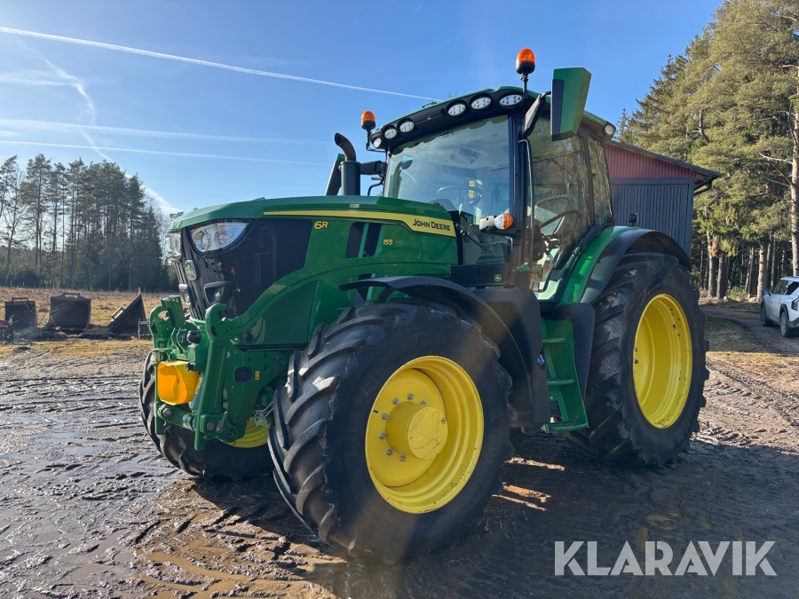Traktor John Deere 6R 155 frontlyft