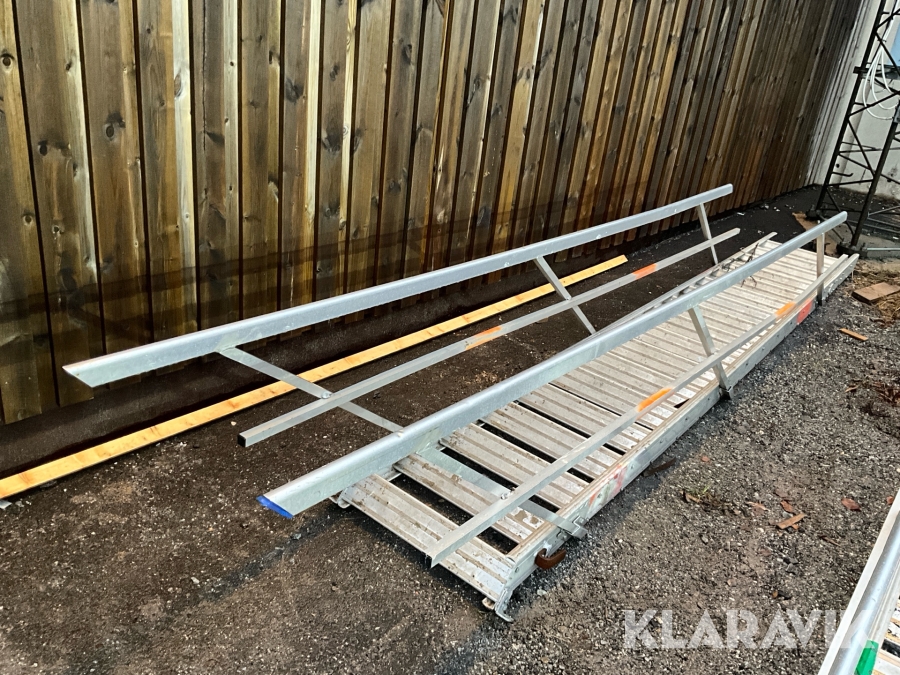 Byggtrappa aluminium