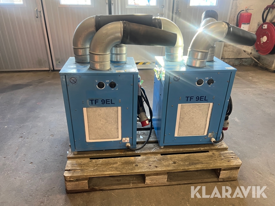 Varmluftsfläktar El-Björn TF 9EL