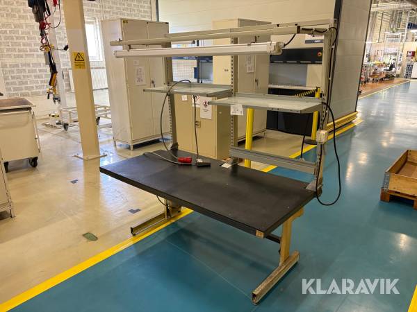 Arbetsbänk höj & sänkbar