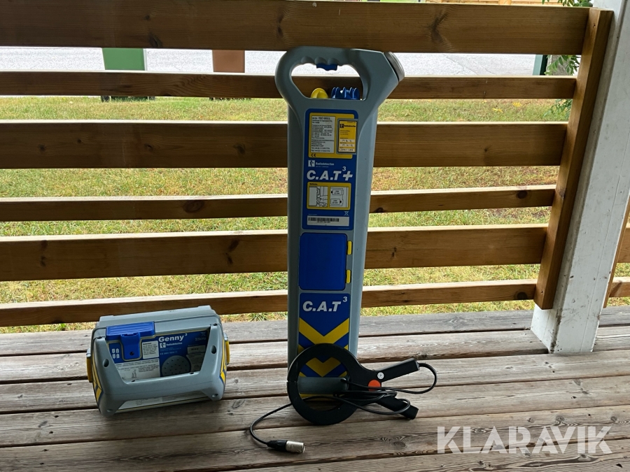 Kabelsökare Radiodetection C.A.T 3 + Genny 3