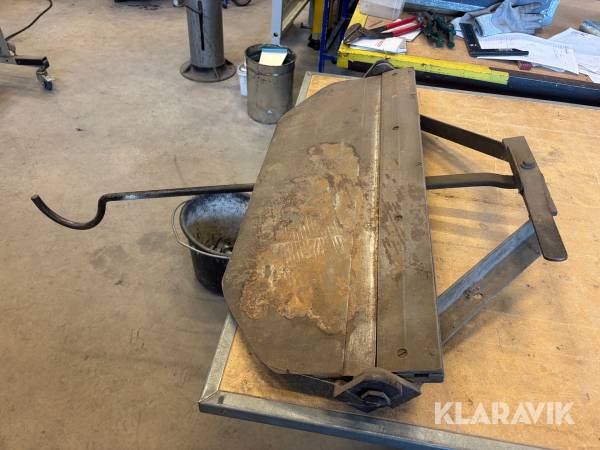 Plättvändare för dubbelfals