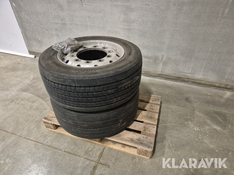 Aluminiumfälg med Hankook / Michelin