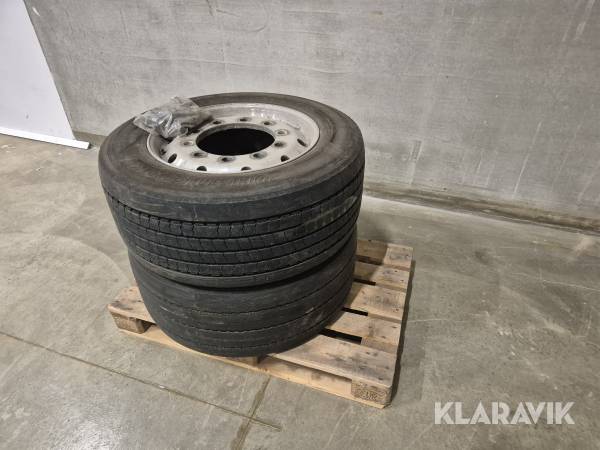 Aluminiumfälg med Hankook / Michelin