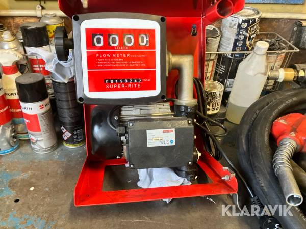 Tankstation/ dieselpump Hamron 40 l/min