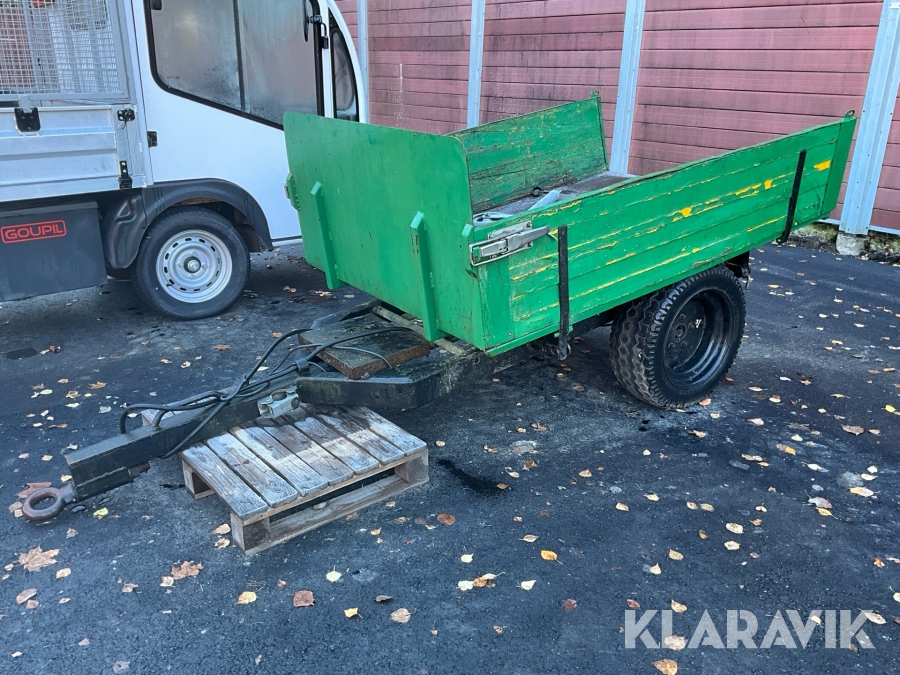 Traktorvagn/Tippkärra
