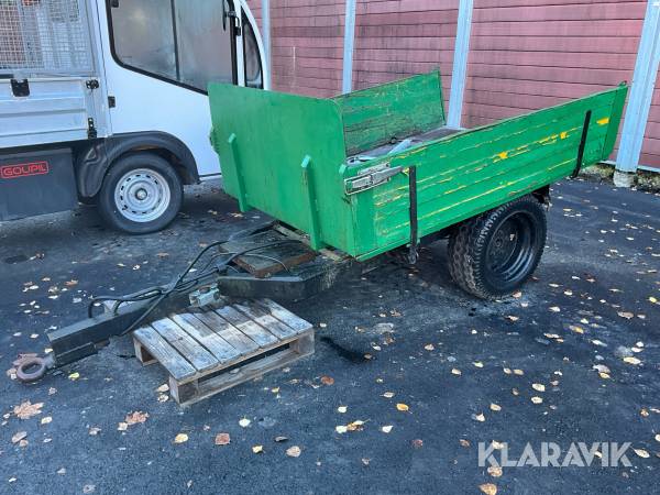 Traktorvagn/Tippkärra