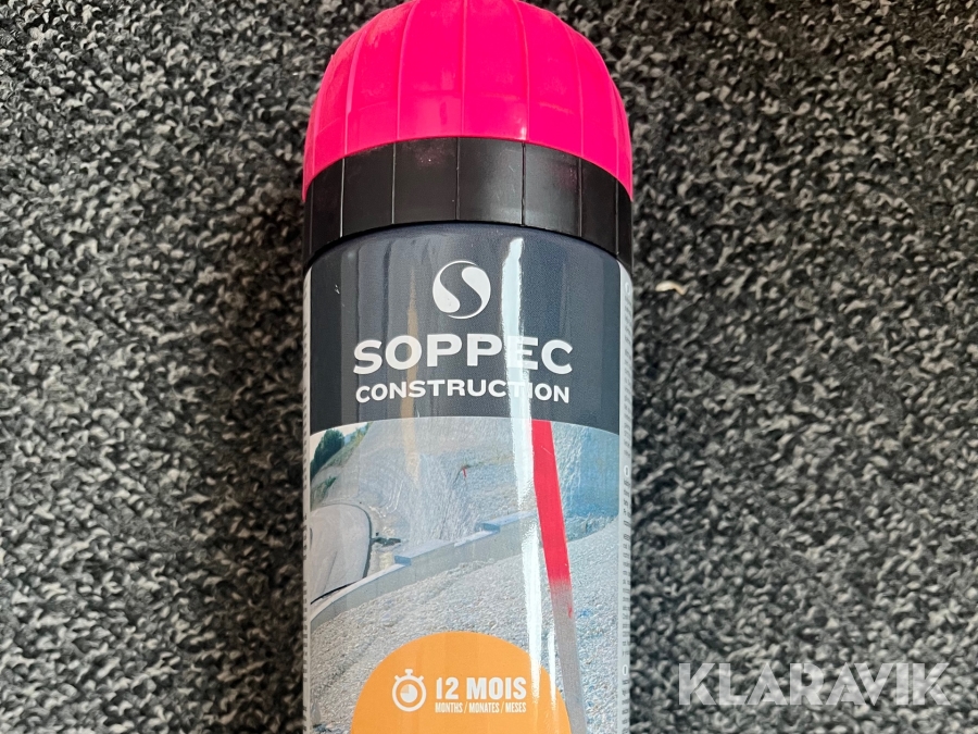 Märkfärg Soppec Fluo TP Cerise 20st kartonger