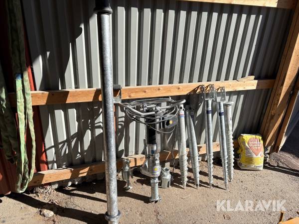 Markskruvmaskin Krinner KR E 20