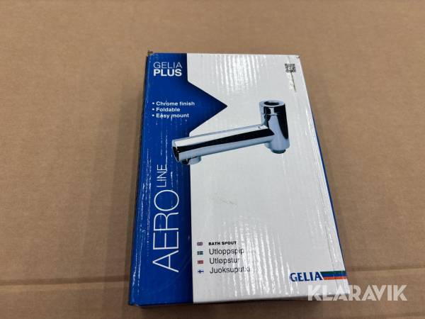 Utloppspip till blandare Gelia Plus Aero Line 1 st