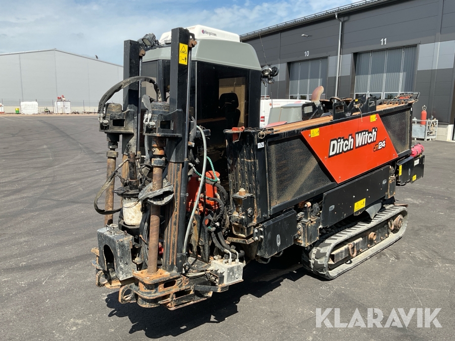 Borr och borrvagn Ditch Witch JT24