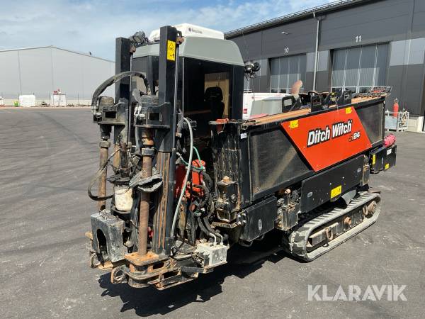 Borr och borrvagn Ditch Witch JT24