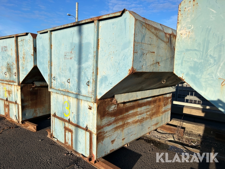 Sedimenteringscontainer System Överum