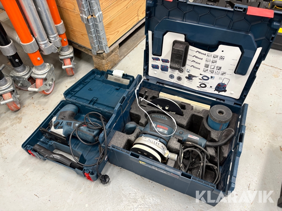 Sticksåg och slipmaskin Bosch