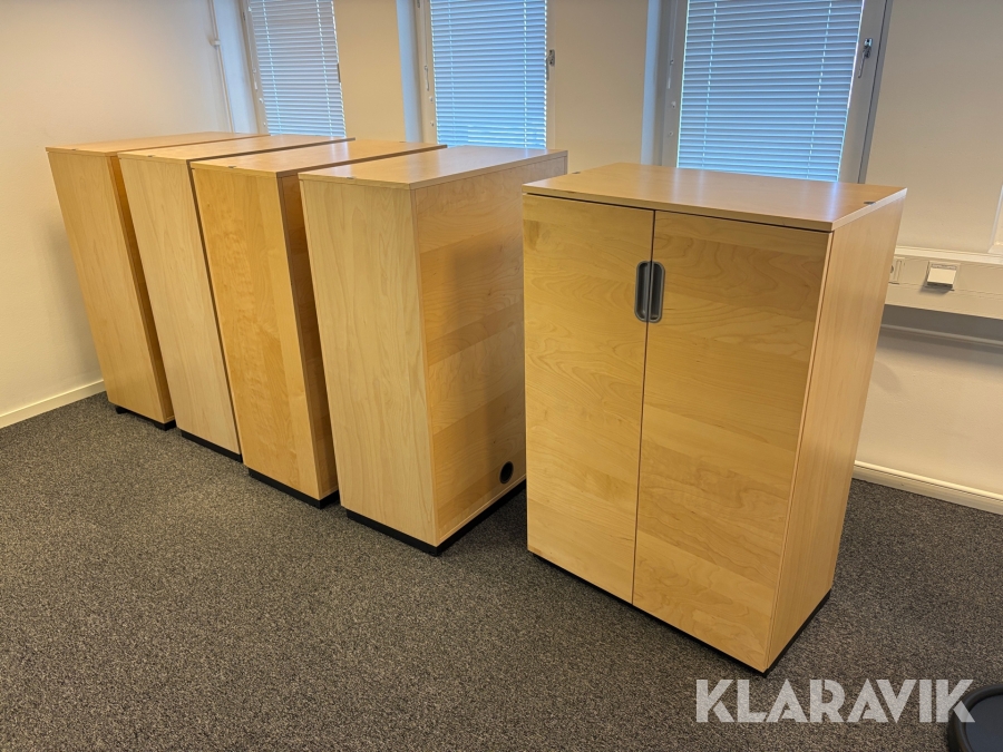 Förvaringsskåp 800x1205x450mm 5st