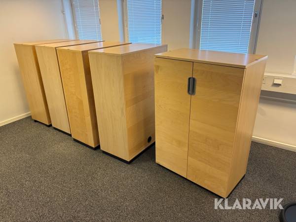 Förvaringsskåp 800x1205x450mm 5st