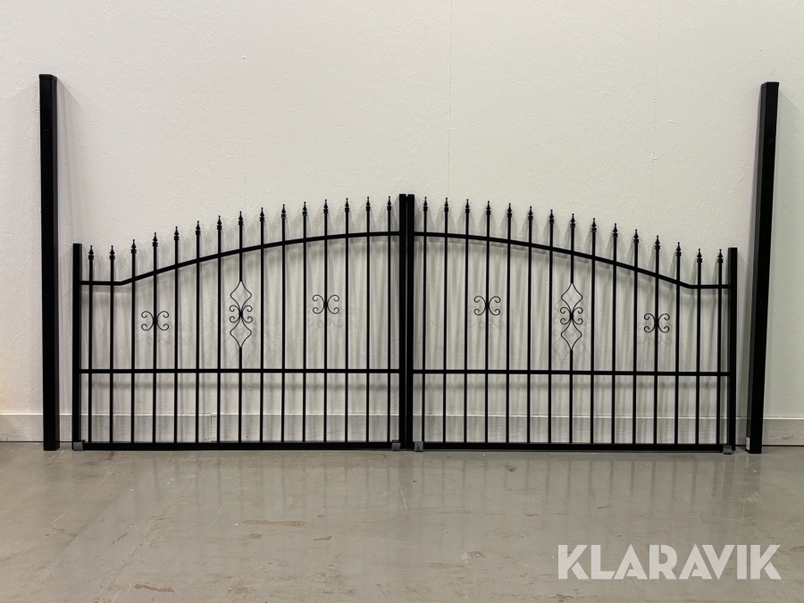 Manuell grind i smide Staketgrossisten Boden 400x150cm