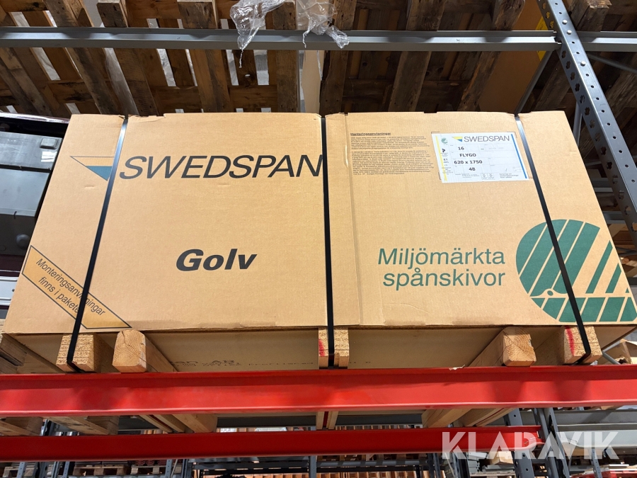Golvspånskivor Swedspan Flygo