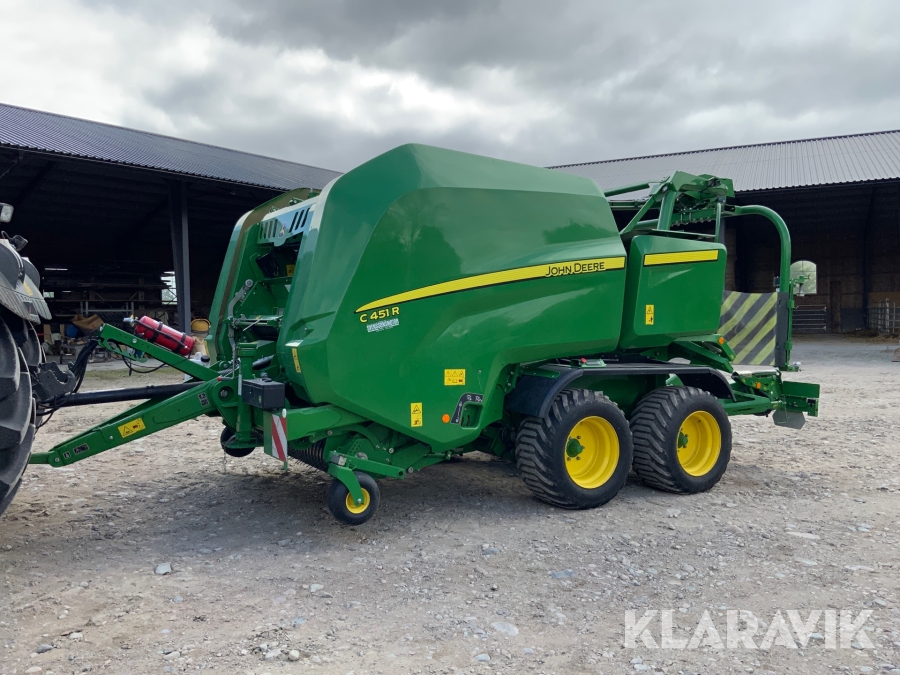 Rundbalspress John Deere C451HR