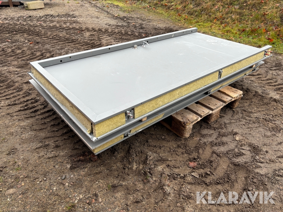 Säkerhetsdörrar / Ståldörrar Daloc S10 - Brandklass E12 15/EW 60 - Med foderbildande karm