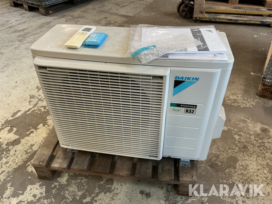 Värmefläkt Daikin Inverter Siesta R32 luftvärmepump