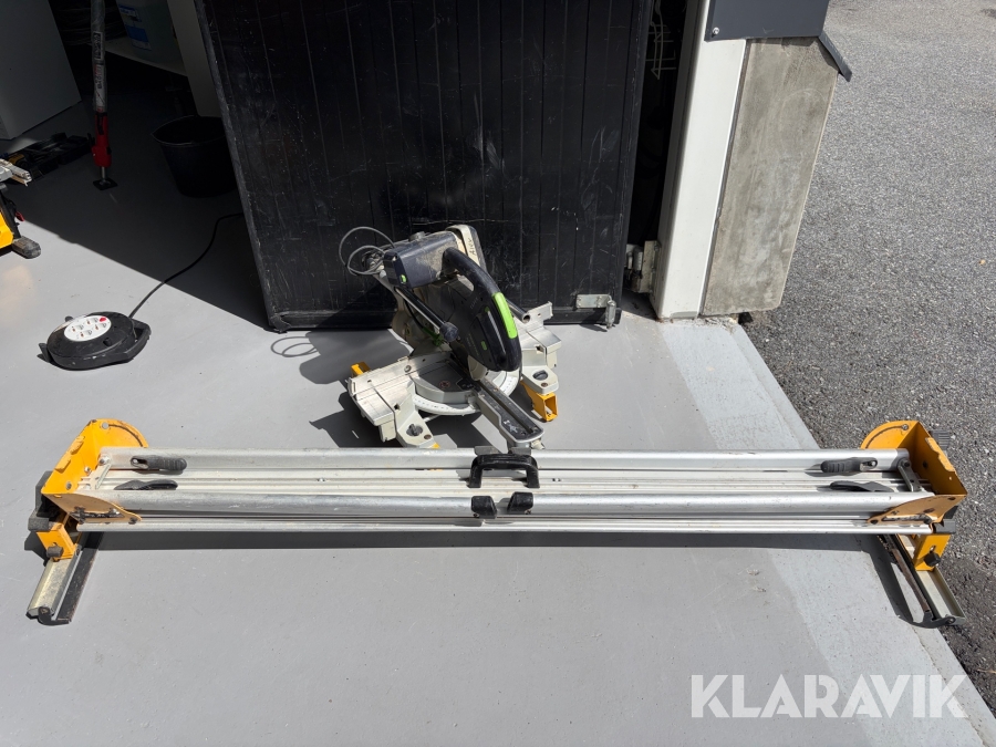 Kap & Gersåg Festool KS60E med Stativ