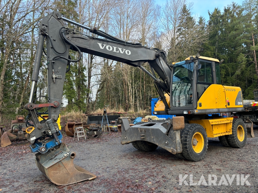 Hjulgrävare Volvo EW140
