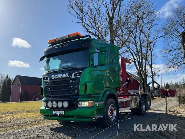 Lastväxlarbil Scania R560 6x2 V8